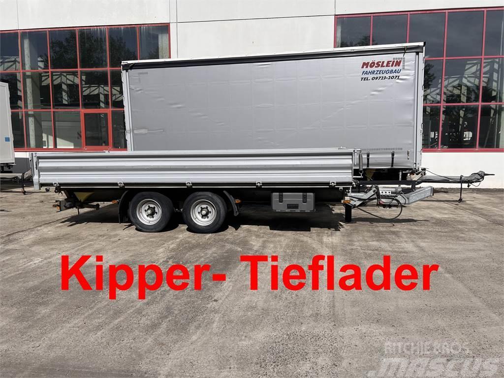  TK Tandemkipper- Tieflader, 5.53 m LadeflächeWeni Самоскиди