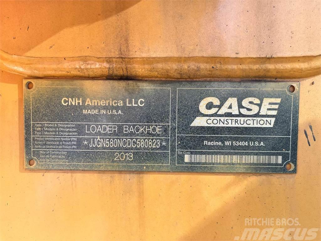 CASE 580N Екскаватори-навантажувачі