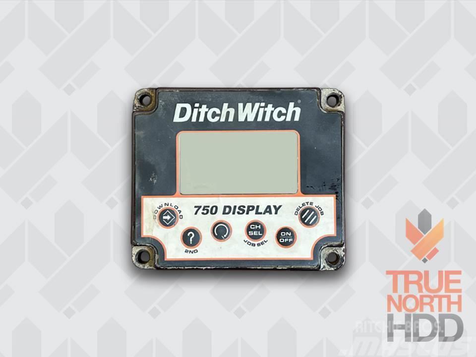 Ditch Witch 750 Display Комплектуючі і запасні частини для бурових установок