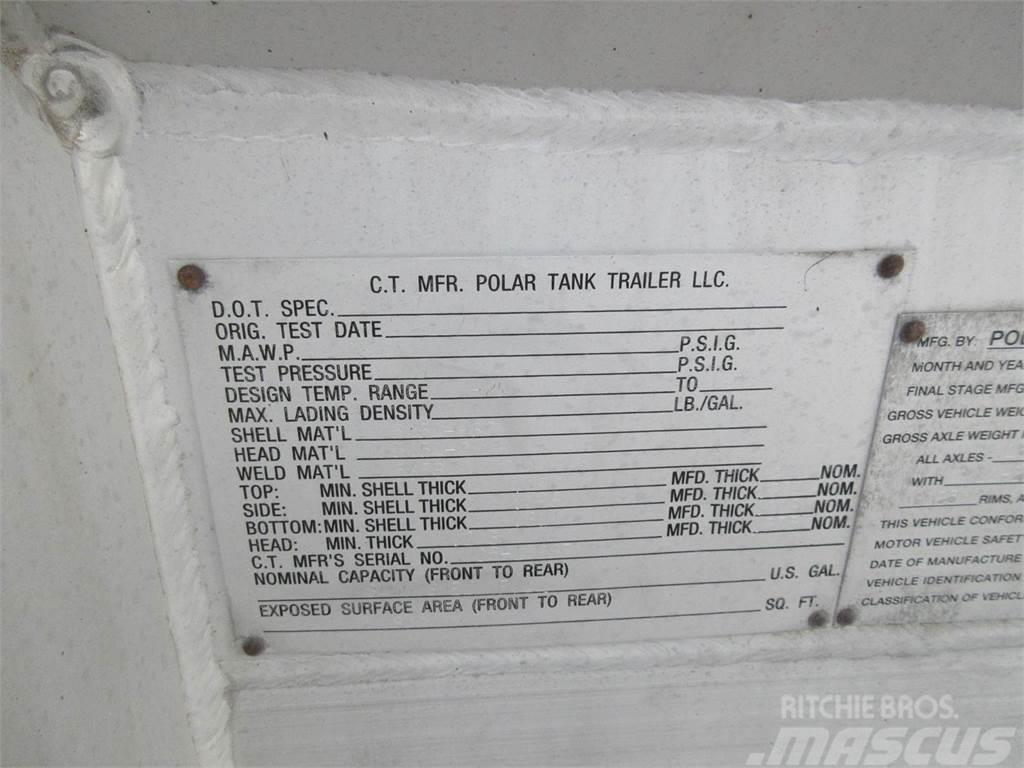 Polar 8400 GALLON CRUDE TANKER AIR RIDE WITH PUMP 200 BB Причепи-цистерни