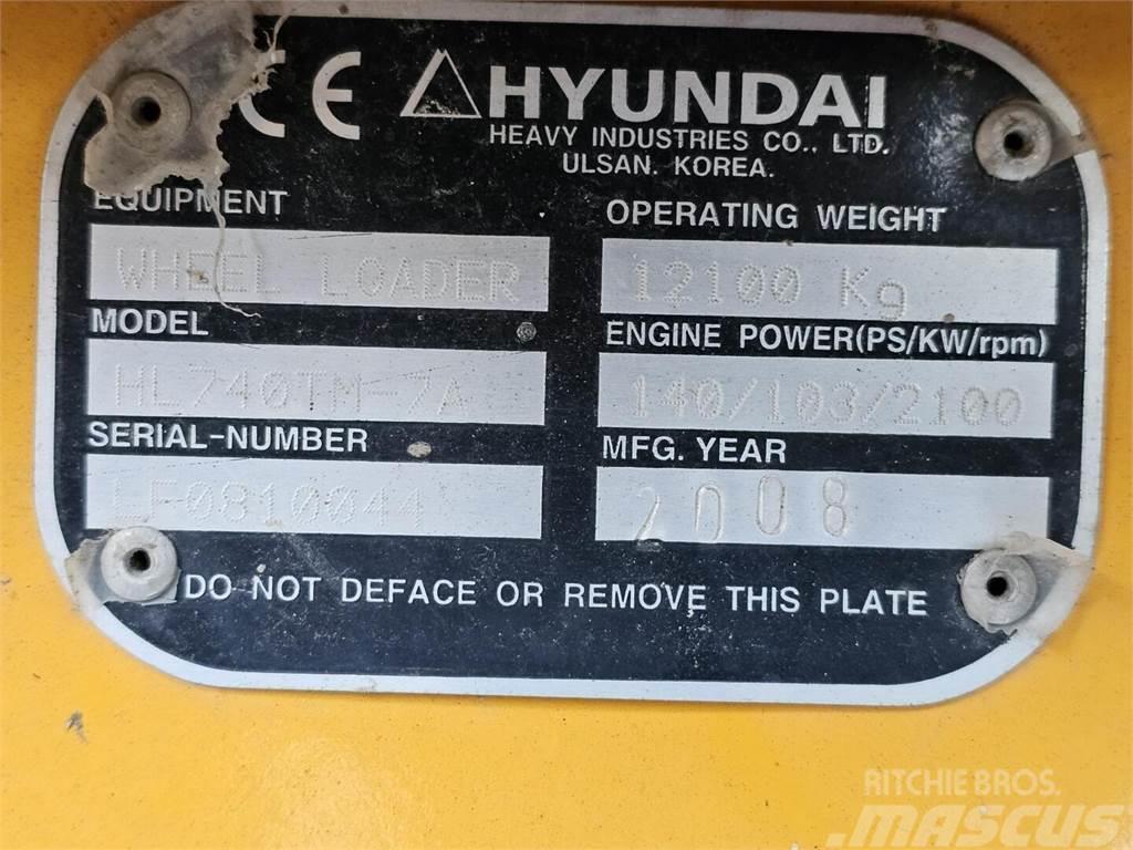 Hyundai HL 740 TM 7A Фронтальні навантажувачі