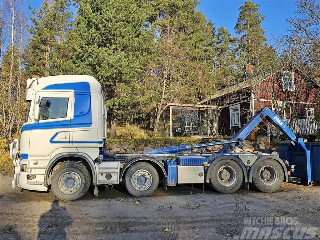 Scania R560 8x4 koukku Вантажівки з гаковим підйомом