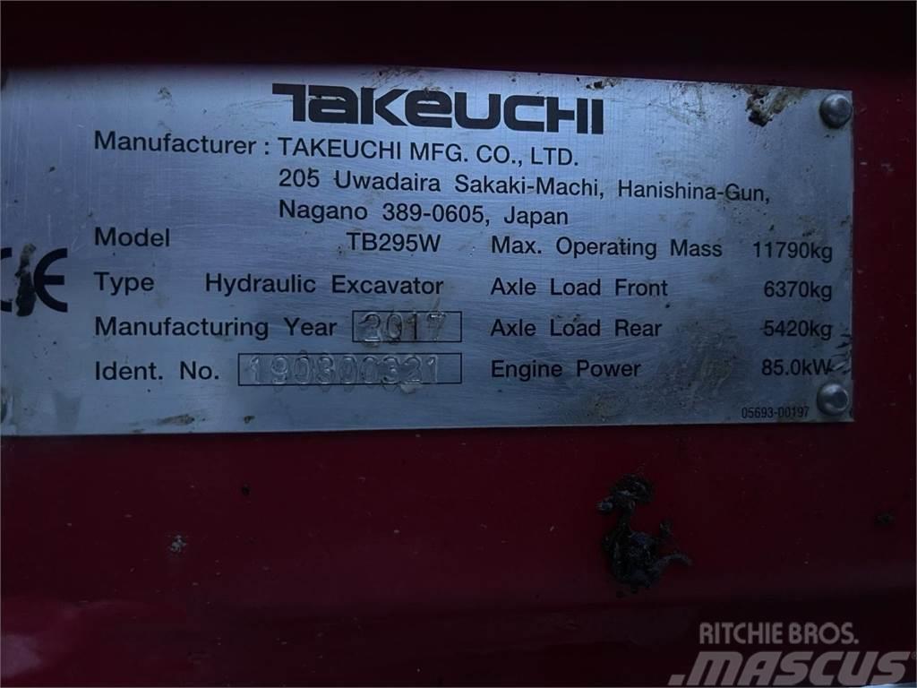 Takeuchi TB295 W Колісні екскаватори