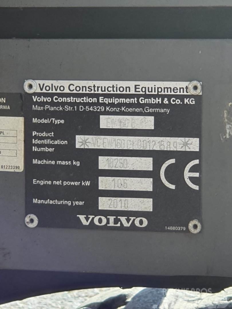 Volvo EW160C Колісні екскаватори