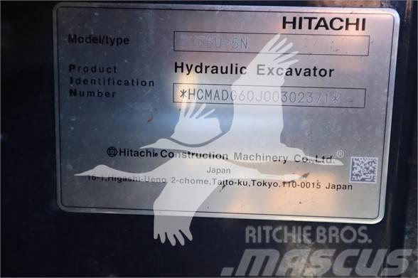 Hitachi ZX35U-5N Міні-екскаватори < 7т