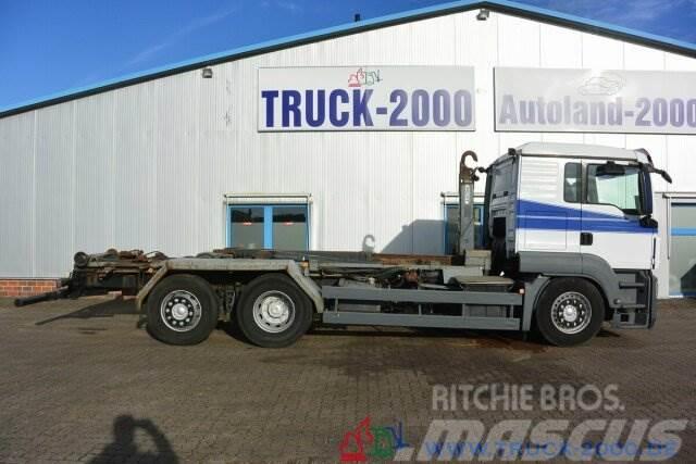 MAN TGA 26.480 Palift 15t. NL Retarder Deutscher LKW Вантажівки з гаковим підйомом