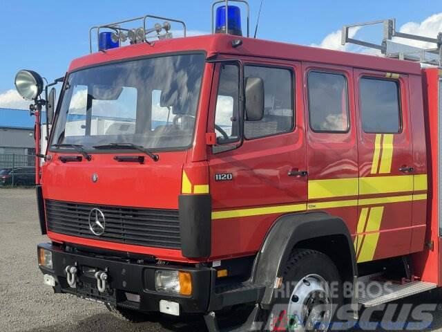 Mercedes-Benz LK 1220 4x4 Metz Feuerwehr TLF 16/25 Pumpe+2410L Фургони