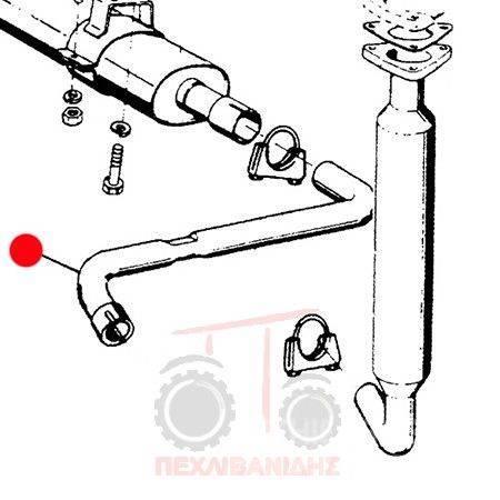 Agco spare part - exhaust system - muffler Іншi