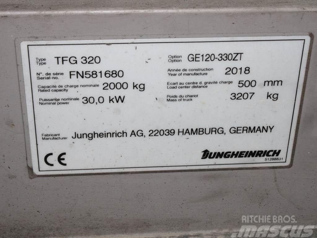 Jungheinrich TFG 320 G120-330ZT Газові навантажувачі