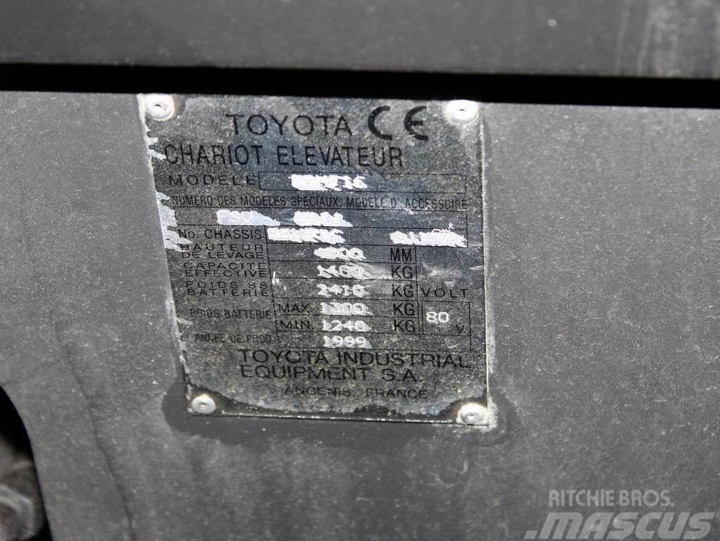 Toyota FMBF 16 Електронавантажувачі