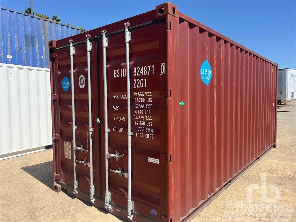  20 ft One-Way High Cube Special containers