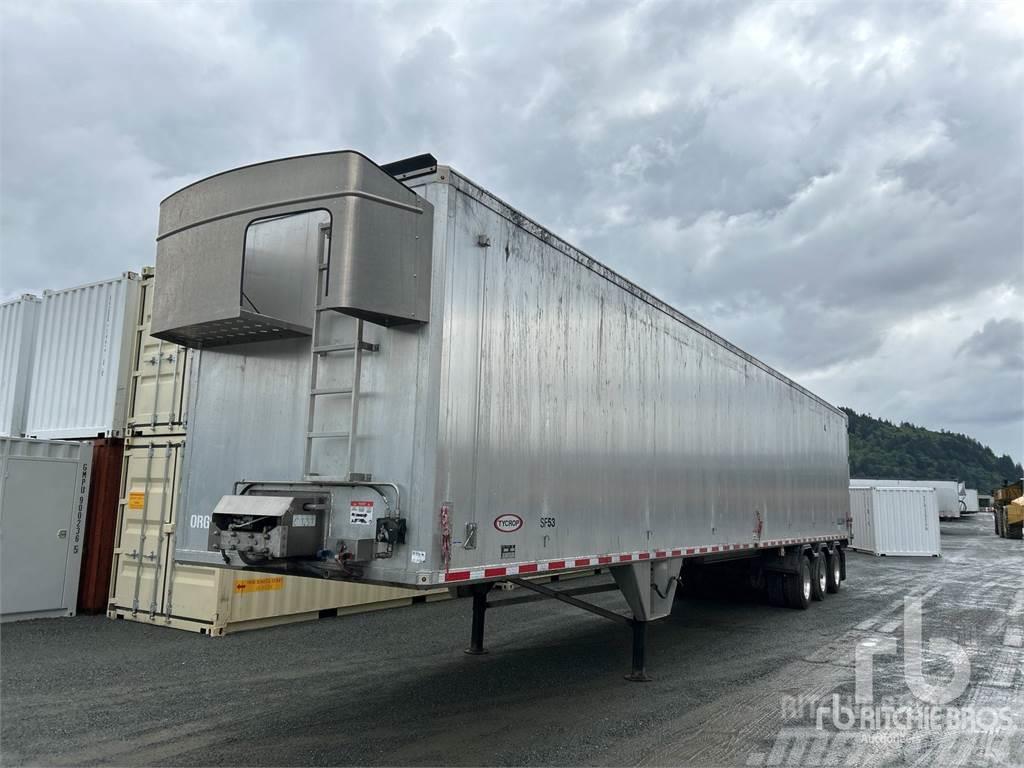  TY-CROP 53 ft x 102 in Tri/A Moving Flo ... Wood chip semi-trailers
