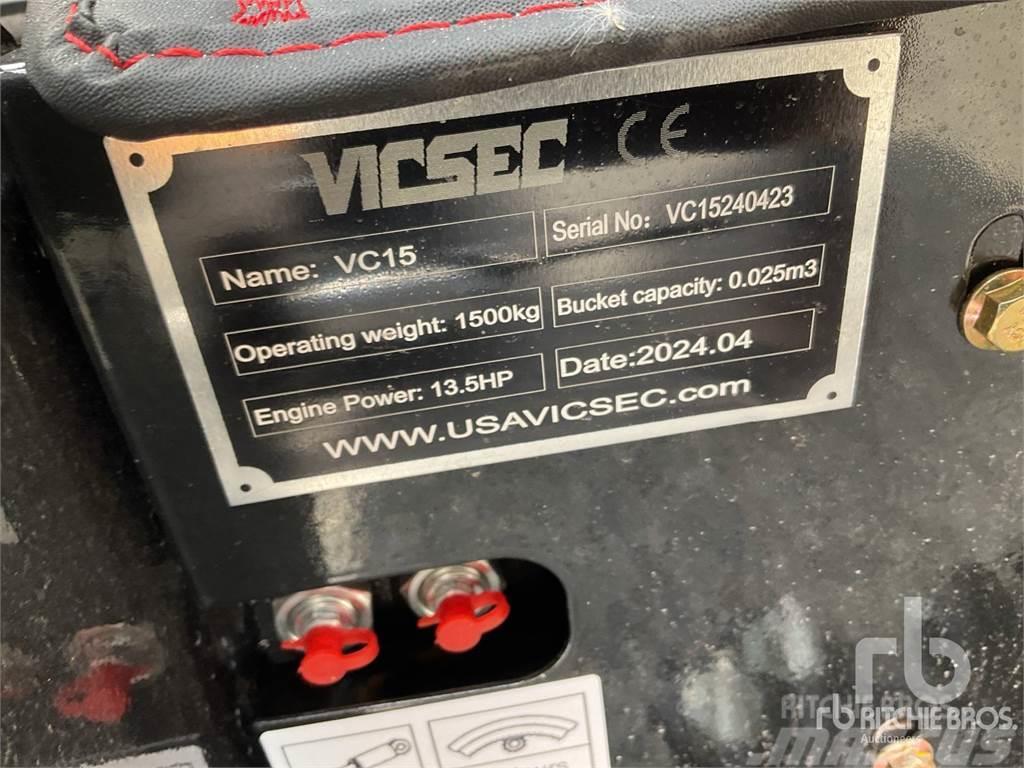  VICSEC VC15 Міні-екскаватори < 7т
