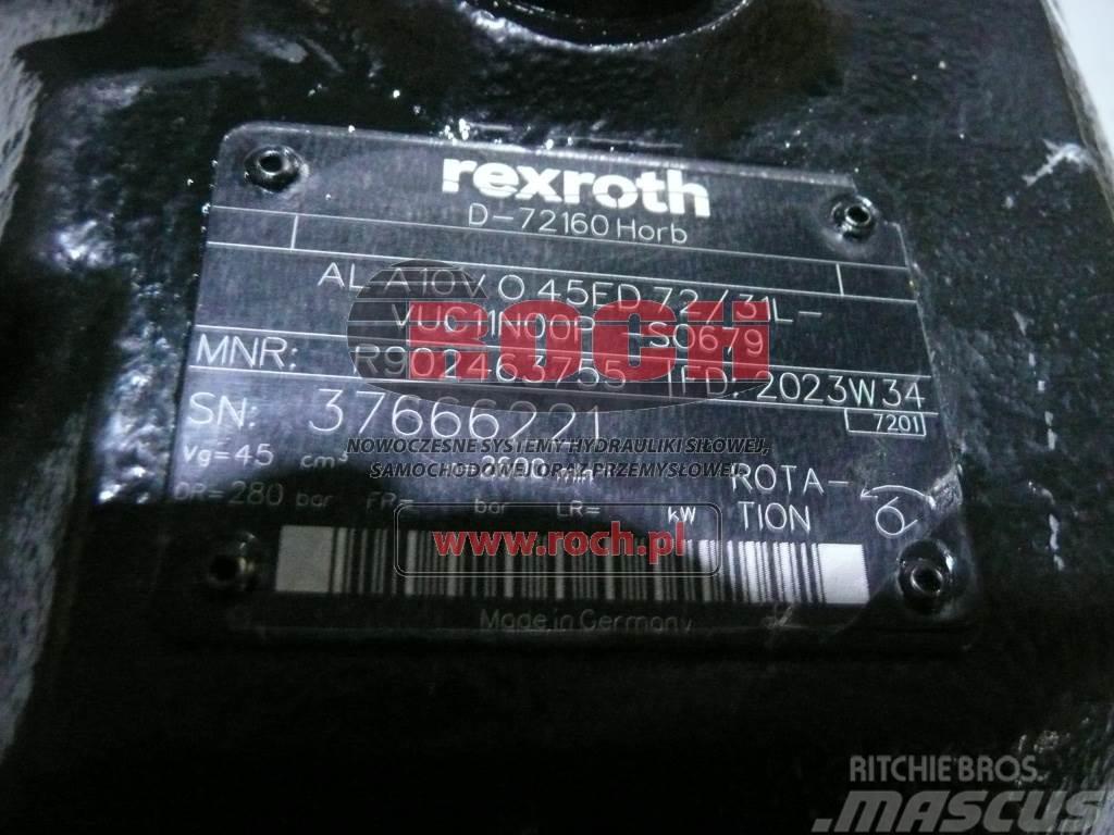 Rexroth AL A10VO45 LIEBHERR 10331353 Гідравліка
