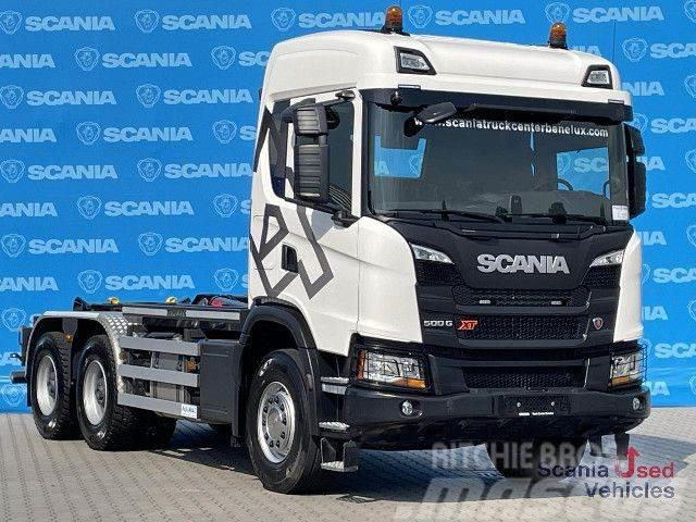 Scania G 500 B6x4HB, DIFF-L 20T HOOKLIFT, EX DEMO SUPER! Вантажівки з гаковим підйомом