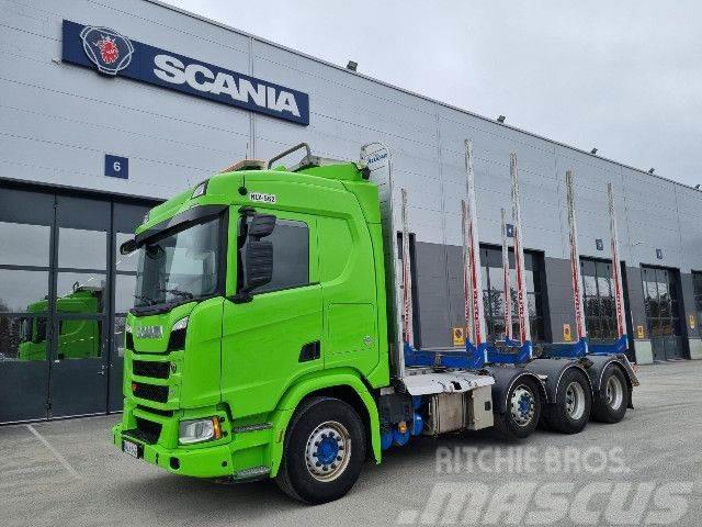 Scania R 650 B8x4/4NA, Korko 1,99% Шасі з кабіною