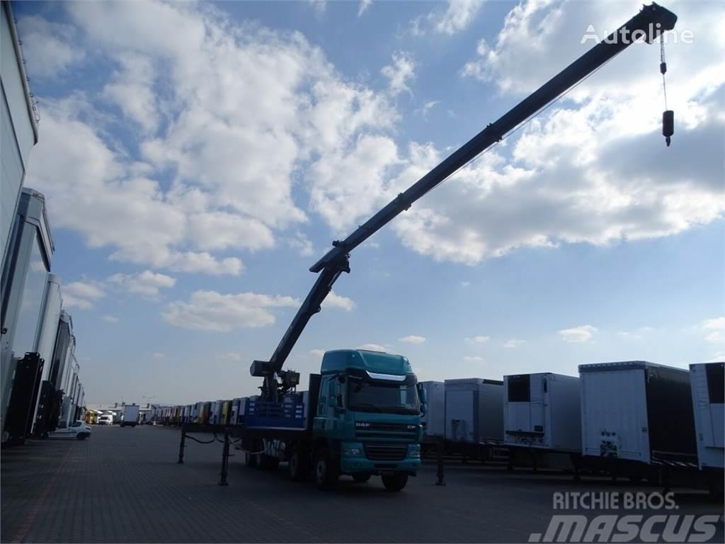 DAF CF 85.460 Crane truck MKG HMK 401 8x4 Автовози