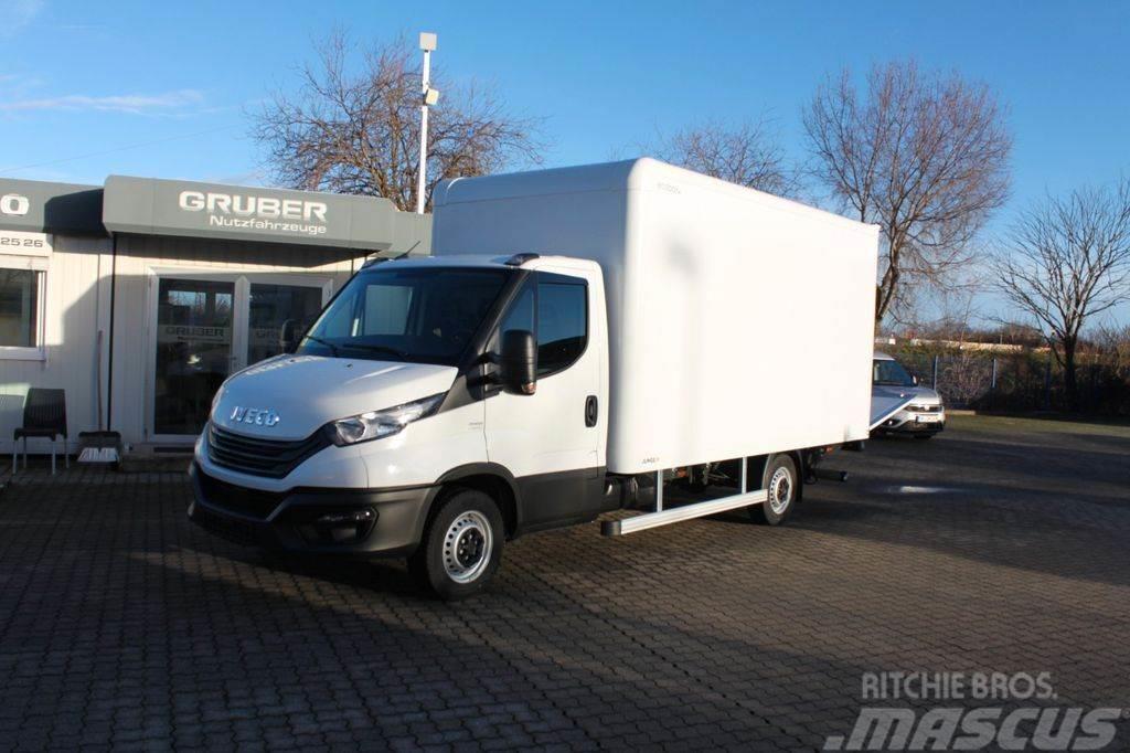 Iveco 35S14H E Koffer + Tail lift New Контейнер