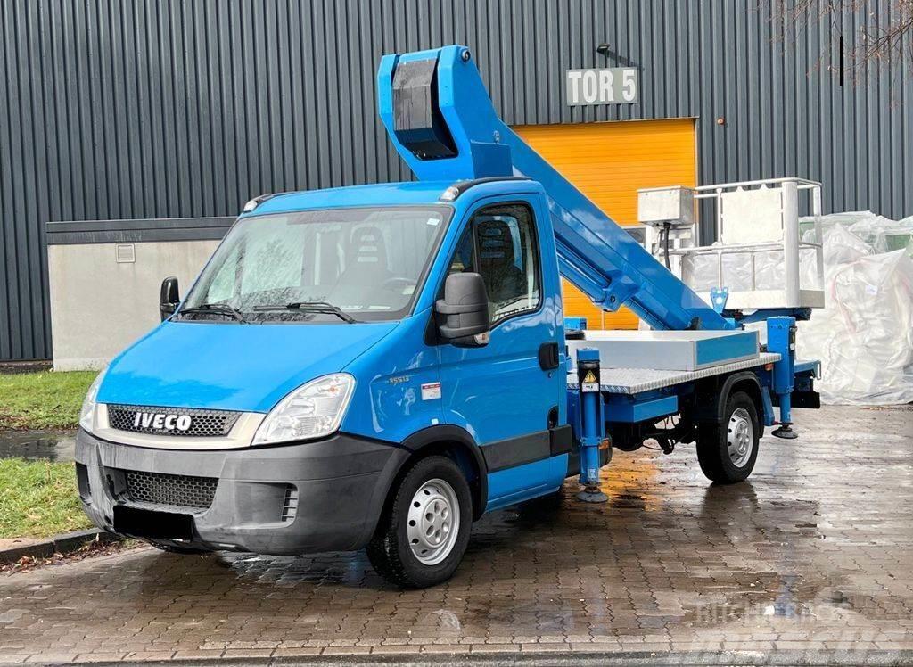 Iveco Daily 35S13 Lifting basket Ruthmann TB220 22 m Truck & Van mounted aerial platforms