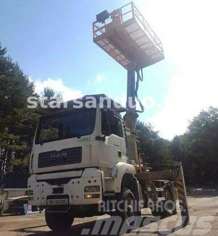 MAN TGA 18.310 4x4 AMV Platform 360 1000kg Автовишки на базі вантажівки