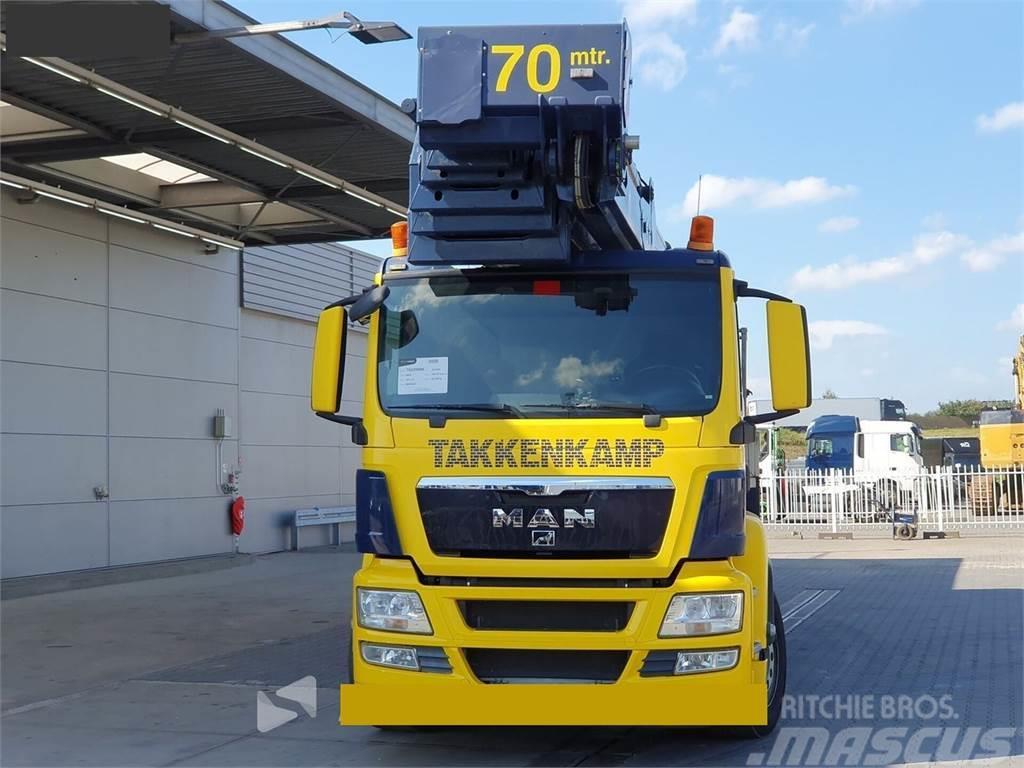 MAN TGS 35.440 Lifting basket 70 m 8x4 Truck & Van mounted aerial platforms