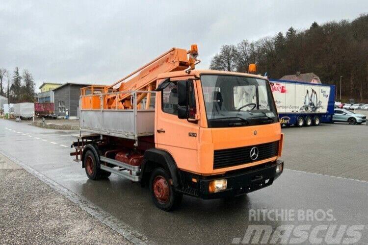 Mercedes-Benz 709 Bucket truck Wumag 14 m Автовишки на базі вантажівки