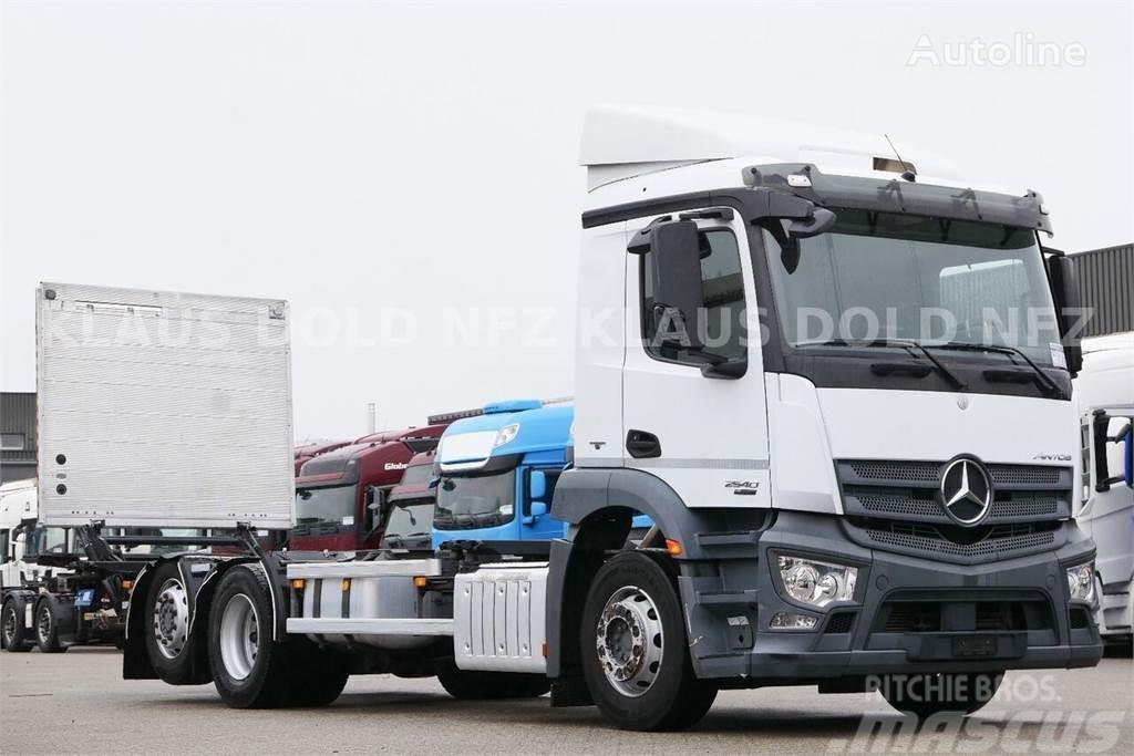 Mercedes-Benz Actros 2540 6x2 BDF Container truck + tail lift Chassis and suspension