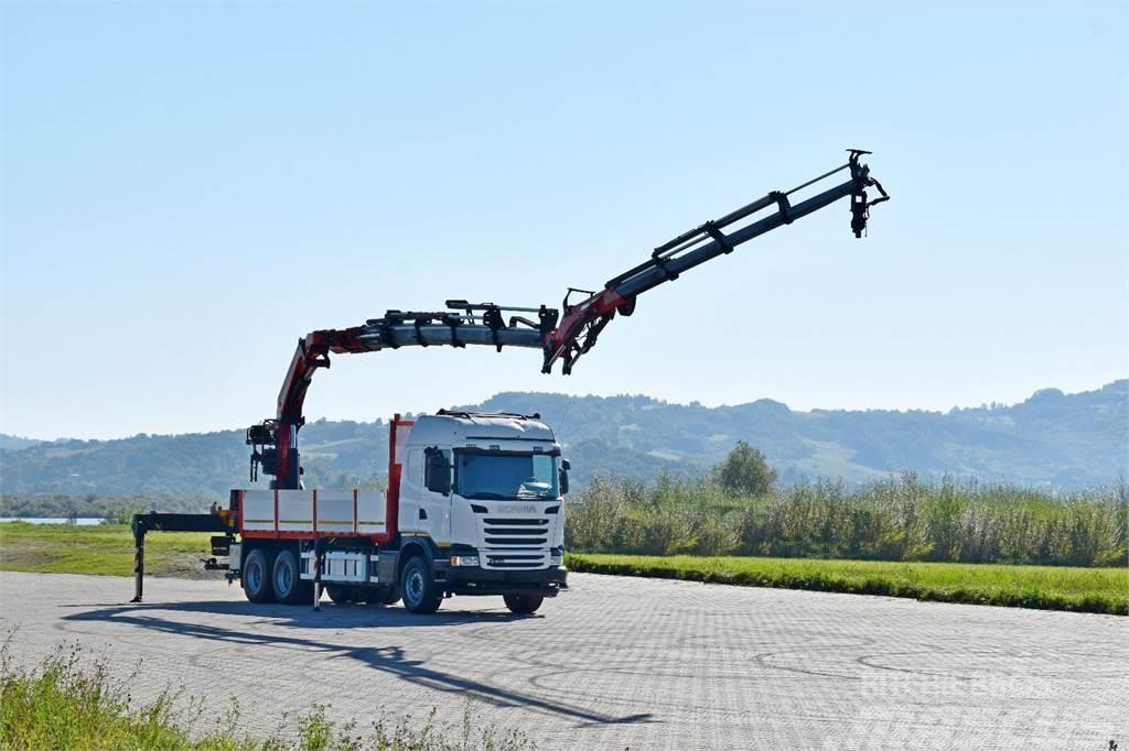 Scania G 490 Вантажівки-платформи/бокове розвантаження