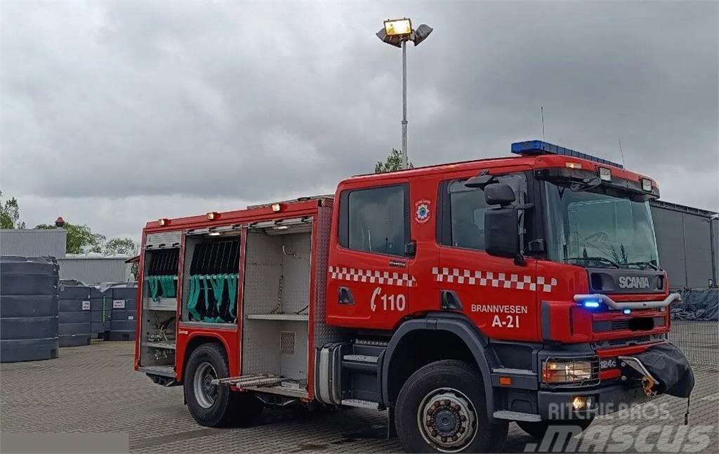 Scania P124 4x4 Doka Fire truck Пожежні машини та устаткування