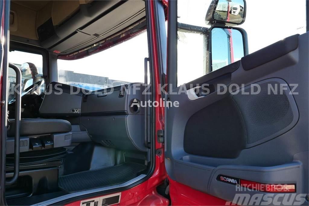 Scania R420 Curtain side + tail lift Бортові вантажівки