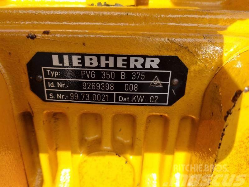 Liebherr LR632 PVG 350B375 Гідравліка