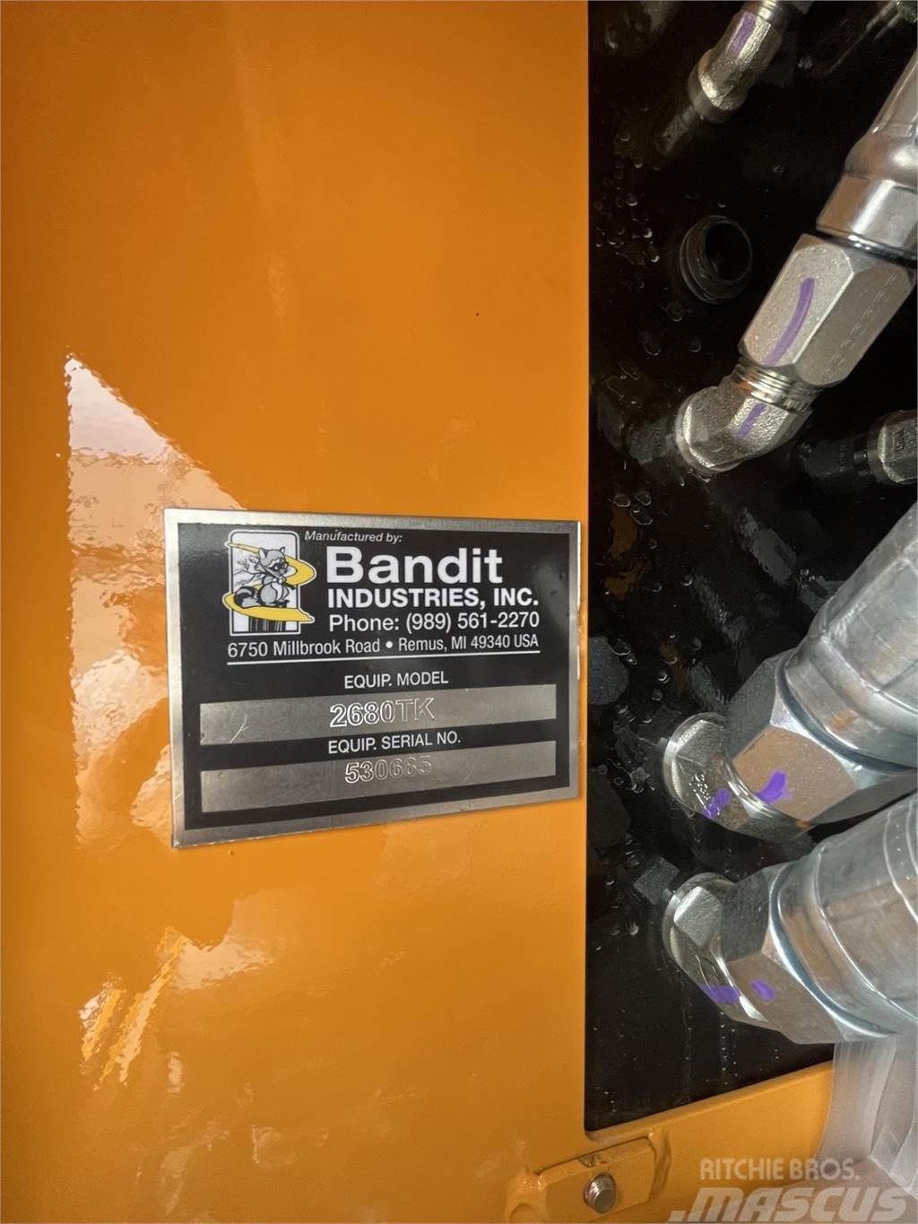 Bandit 2680T BEAST RECYCLER Wood splitters and cutters