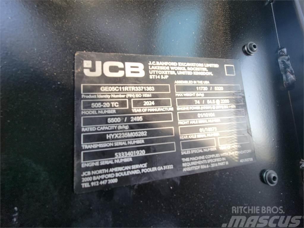 JCB 505-20TC Телескопічні навантажувачі