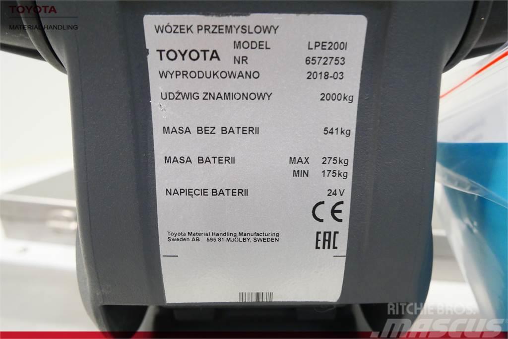 Toyota LPE200 INOX Візки для перевезення піддонів