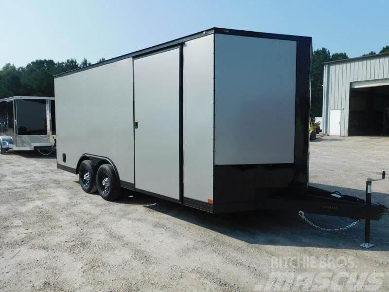  Covered Wagon Trailers Gold Series 8.5x18 Vnose Si Інше