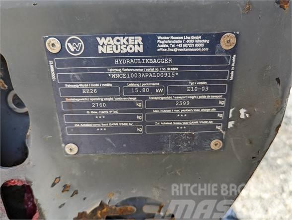 Wacker Neuson EZ26 Міні-екскаватори < 7т