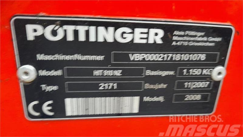 Pöttinger HIT  910 NZ Граблі і сінозворушувачі