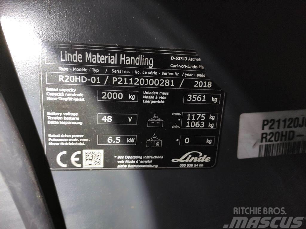 Linde R20HD-01-1120 Річ-трак із високим підйомом