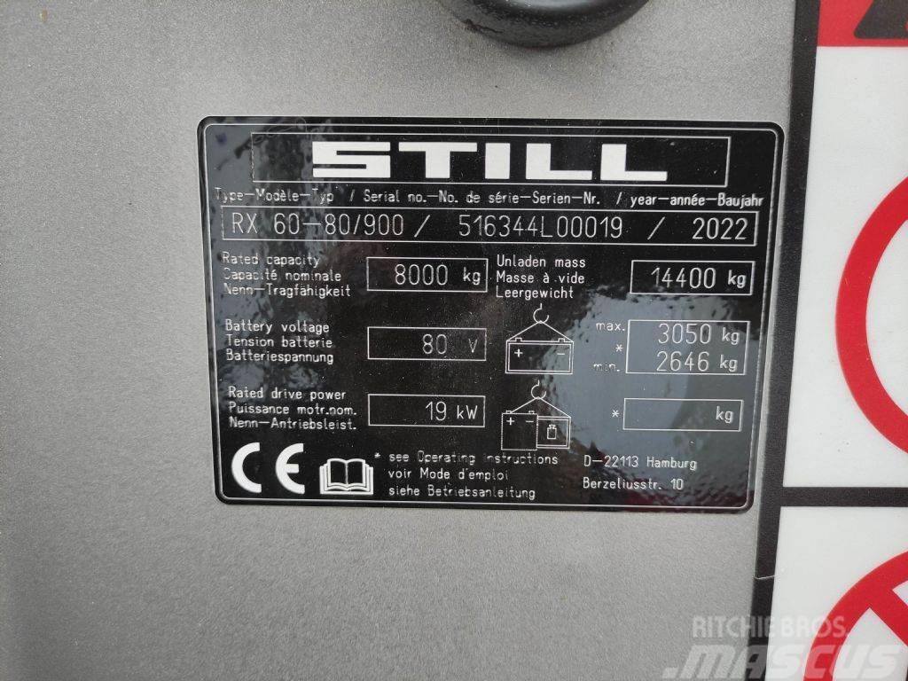 Still RX60-80/900 Електронавантажувачі