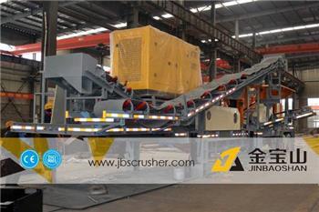 JBS 60tph Granite Mobile DIESEL ENGINE Crusher Plant