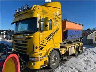 Scania R620 6x4 snow rigged combi truck