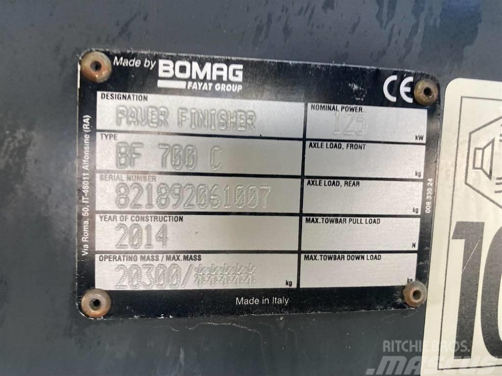 Bomag BF 700 C-2 S500 Stage IV/Tier 4f Асфальтовкладачі