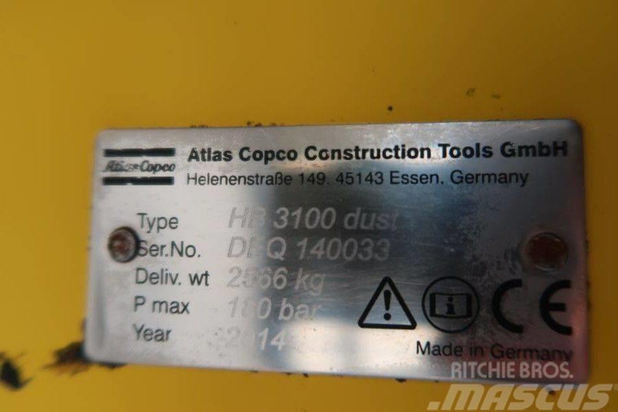 Atlas Copco HB3100 DUST Epiroc Плуги