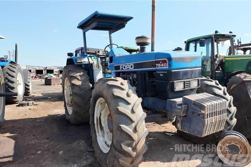 Ford 7840 Tractor Now stripping for spares. Трактори