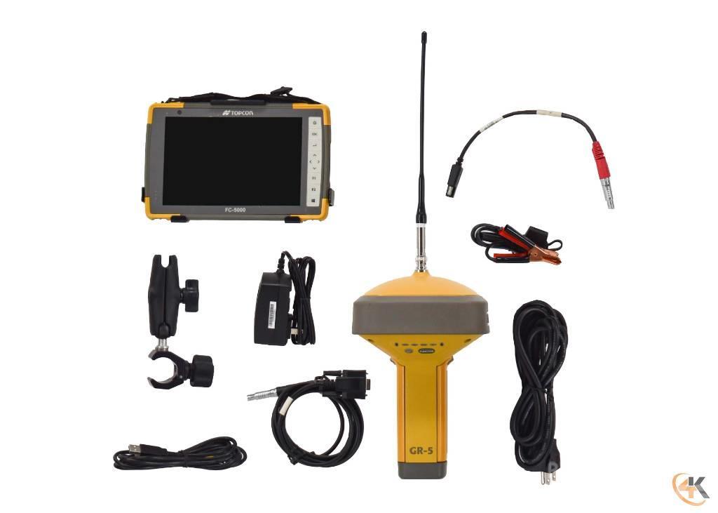 Topcon Single GR-5 UHFII Base/Rover Kit, FC-5000 Pocket3D Інше обладнання