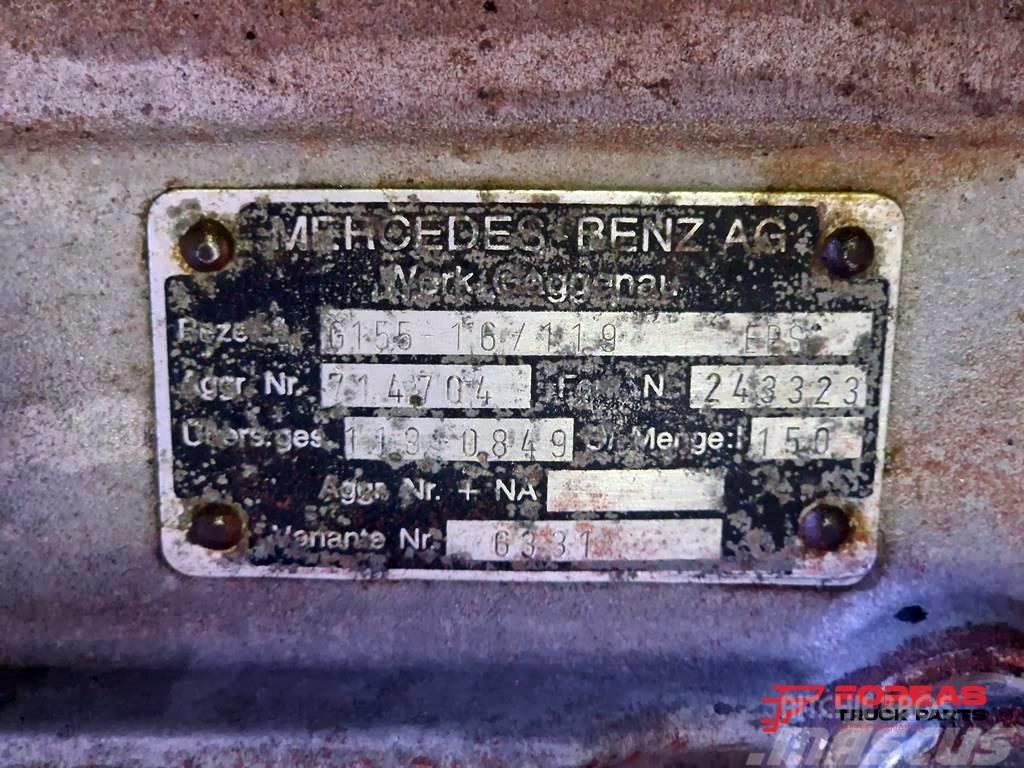 Mercedes-Benz G 155 - 16/11.9 EPS ΧΩΡΙΣ ΑΡΓΟ ΓΡHΓΟΡΟ Коробки передач