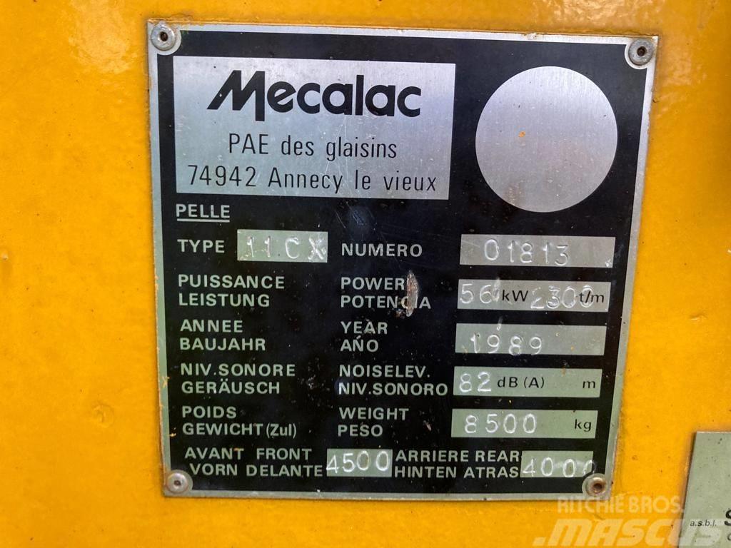 Mecalac 11 C X Колісні екскаватори