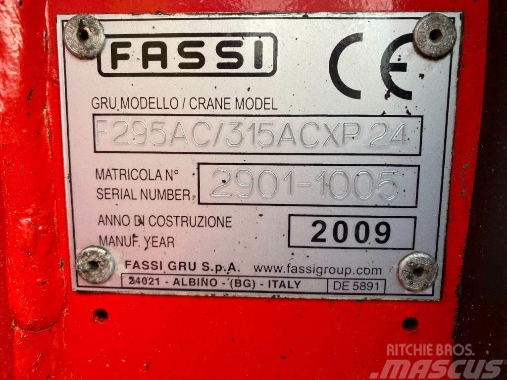 Fassi F315 A.24 + REMOTE + 4X OUTRIGGER F315ACXP.24 Крани вантажників
