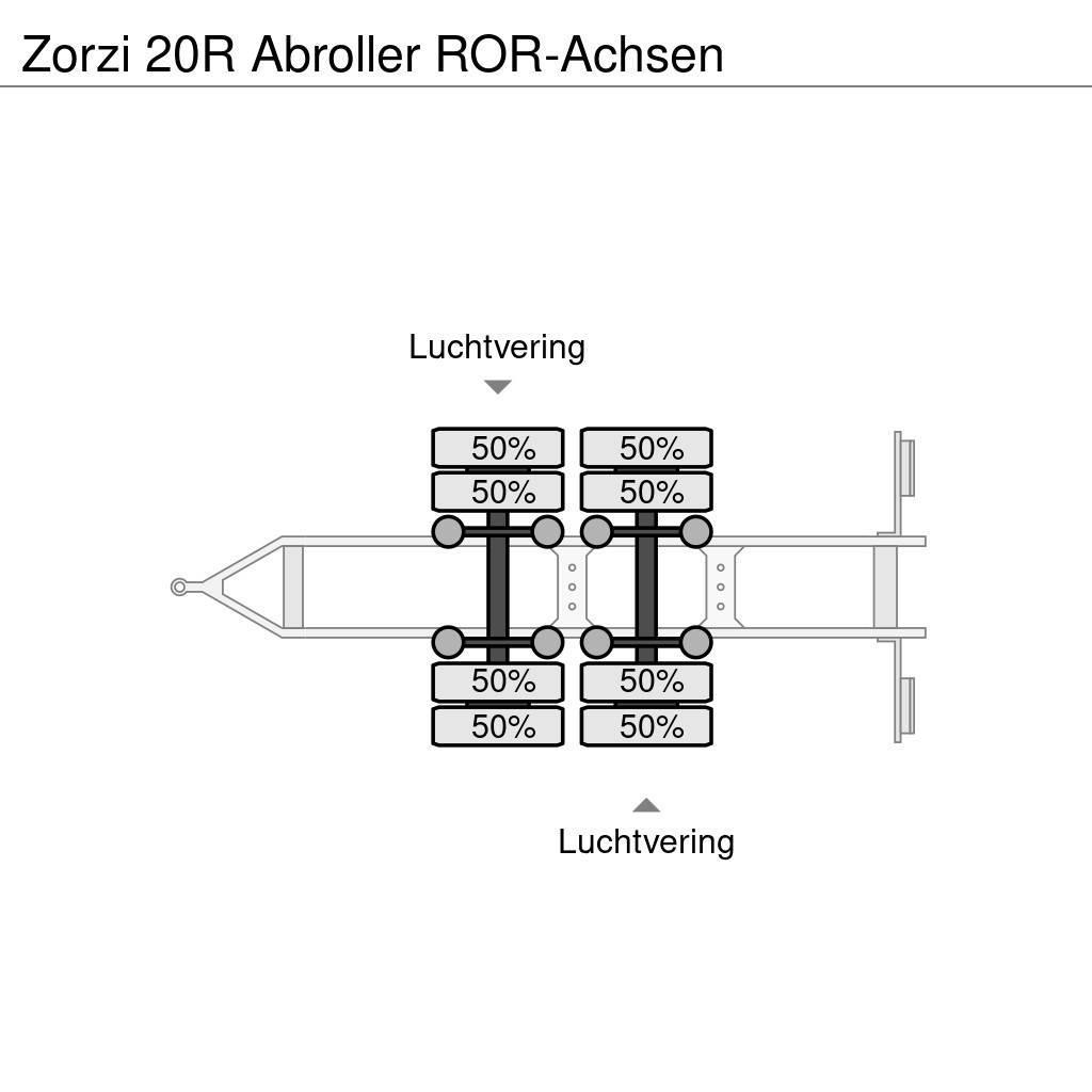 Zorzi 20R Abroller ROR-Achsen Каркасні причепи