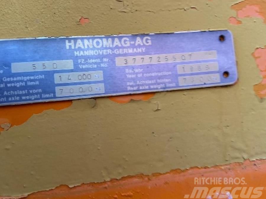 Hanomag 55 D Фронтальні навантажувачі